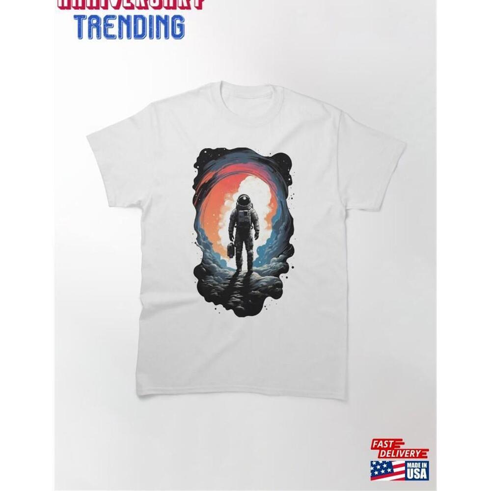 Astronaut After Completing A Mission Classic Tshirt Unisex